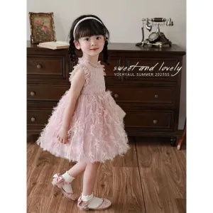 فستان بنات بدون اكمام - Girls sleeveless dress