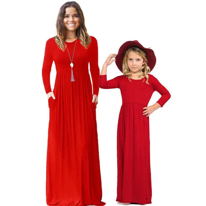 فستان الام و ابنة , Mother and daughter dress