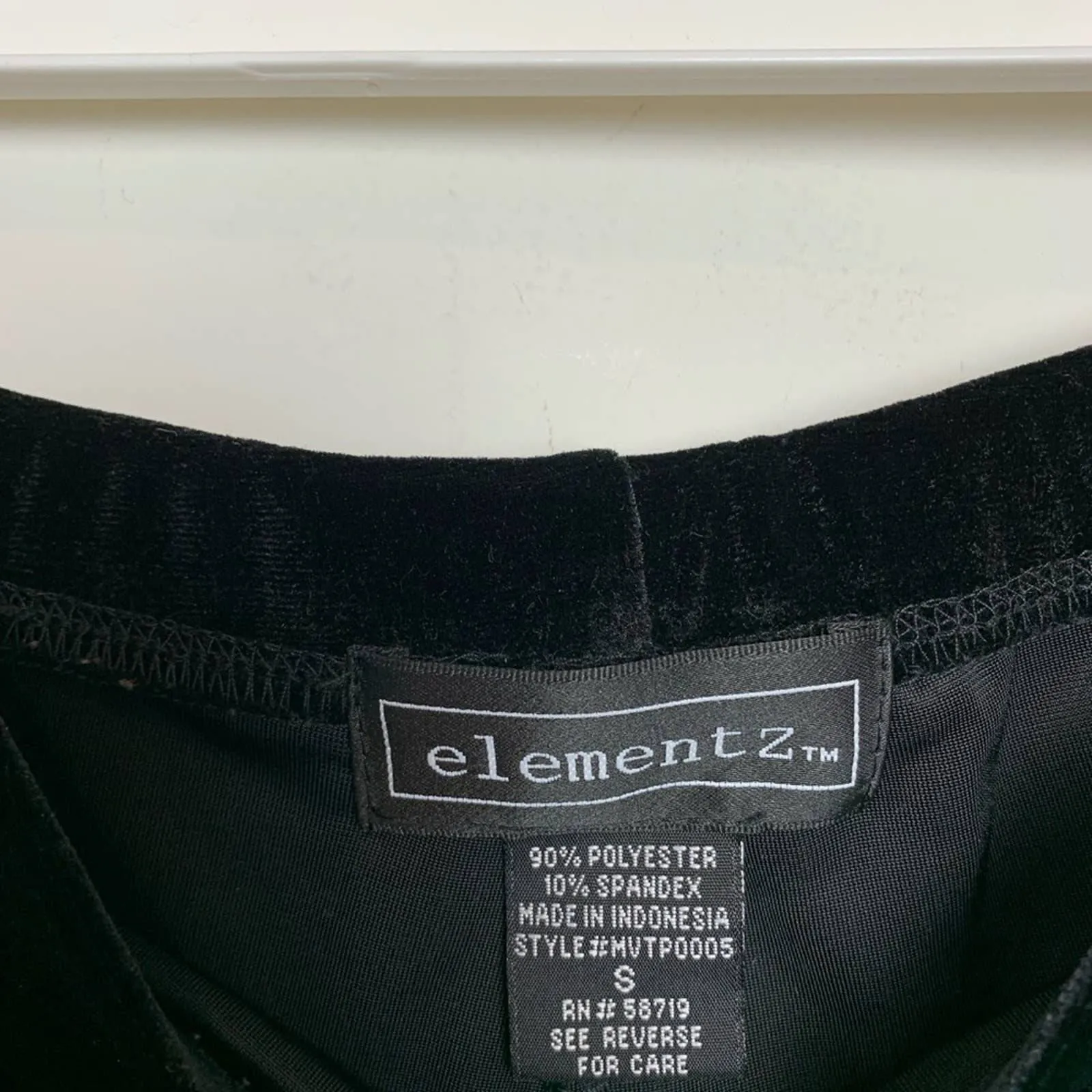 90s High Rise Velvet Pants Boot Cut Flare Pull On Small Elementz High Waist