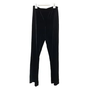 90s High Rise Velvet Pants Boot Cut Flare Pull On Small Elementz High Waist