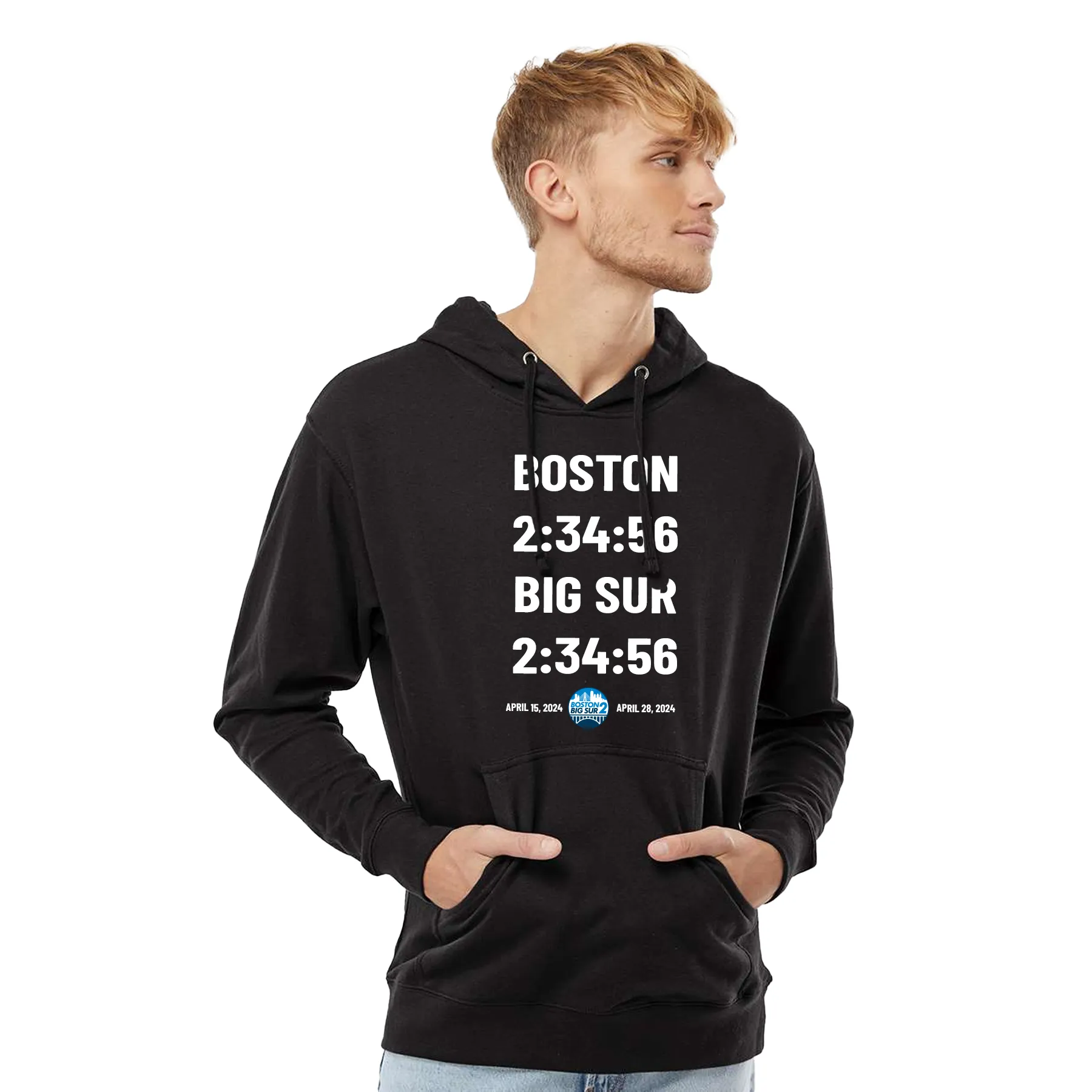 B2BS Unisex Fleece Hoody -Black- 2024 Finisher