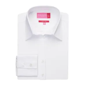 BA085-12 Brook Taverner Ladies Palena Long Sleeve Shirt White Size 12