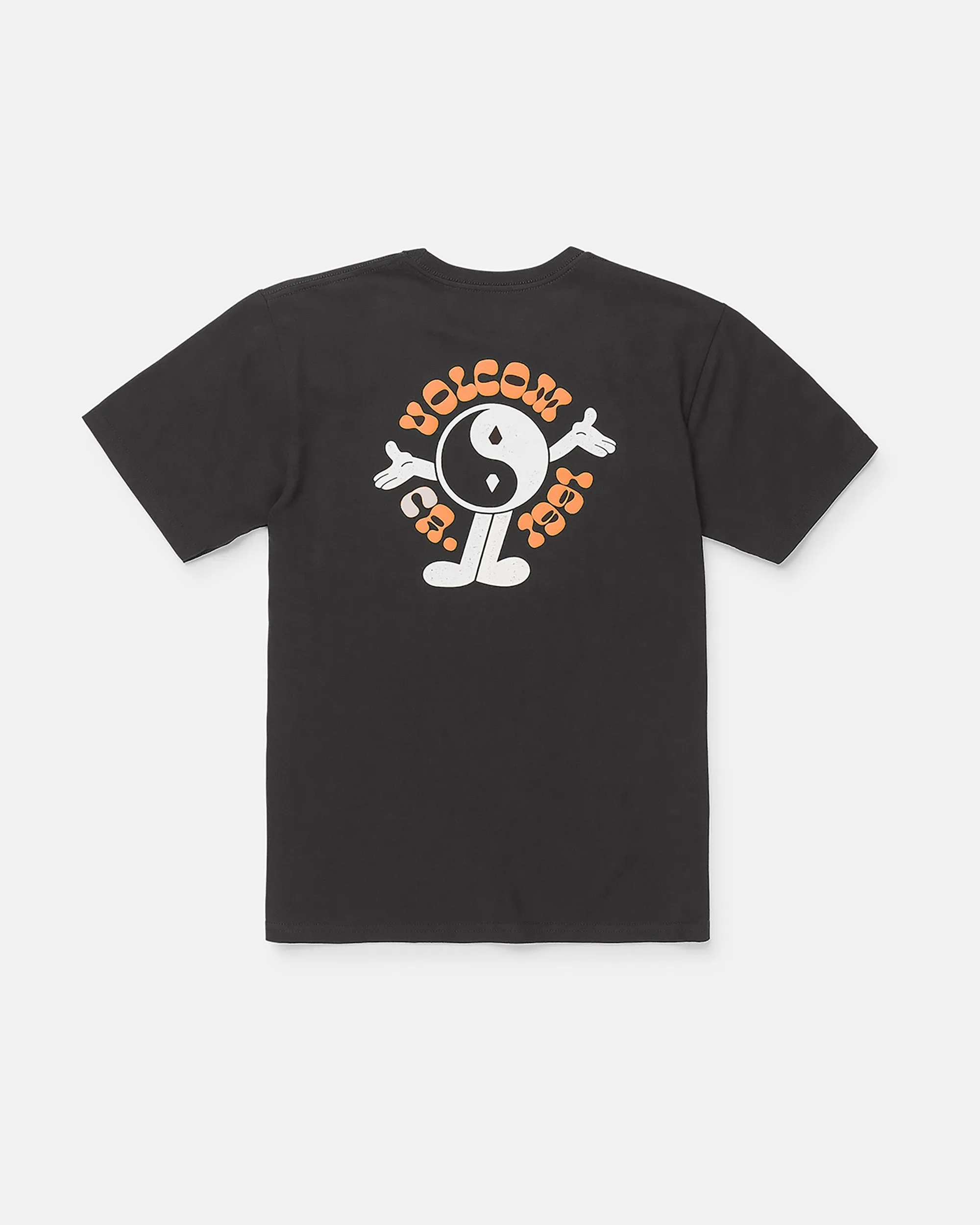 Big Boys Happy Days Short Sleeve Tee - Black