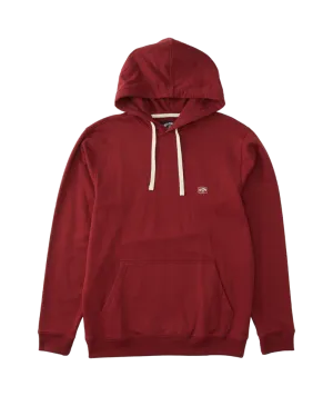 Billabong All Day PO Hooded Sweatshirt-Oxblood