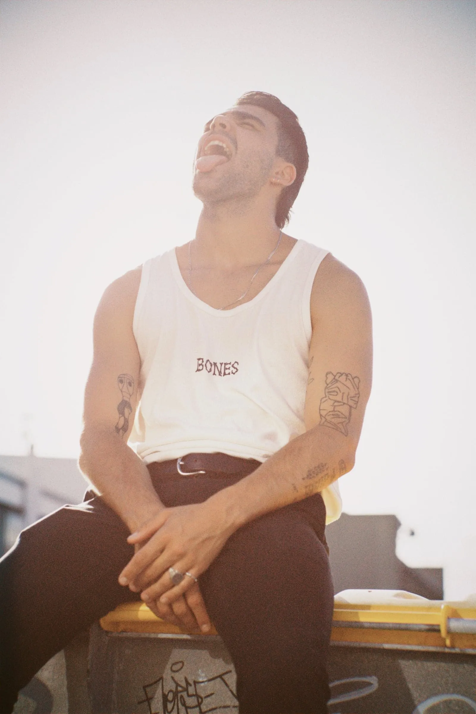 BILLY BONES CLUB TANK - VINTAGE WHITE