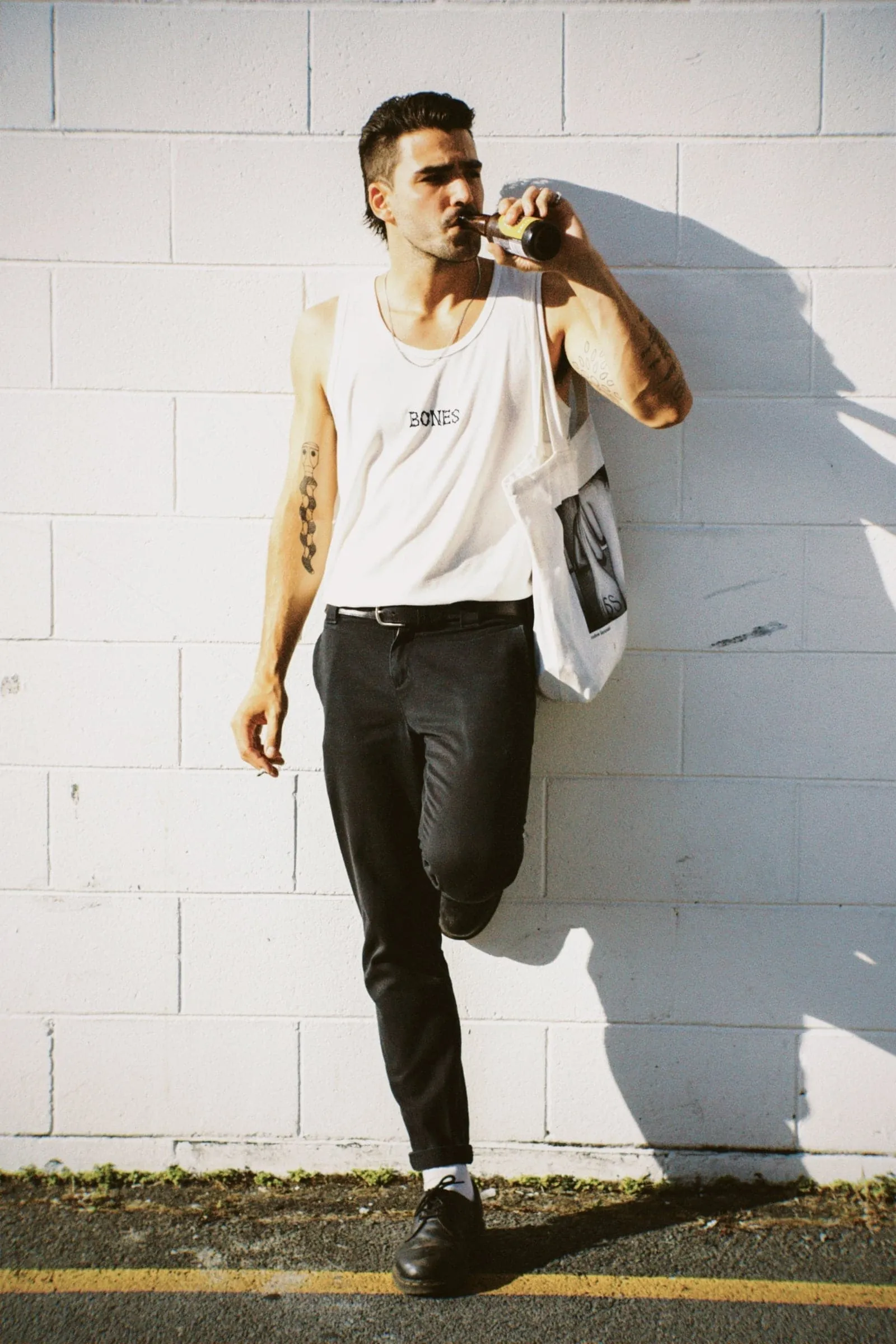 BILLY BONES CLUB TANK - VINTAGE WHITE