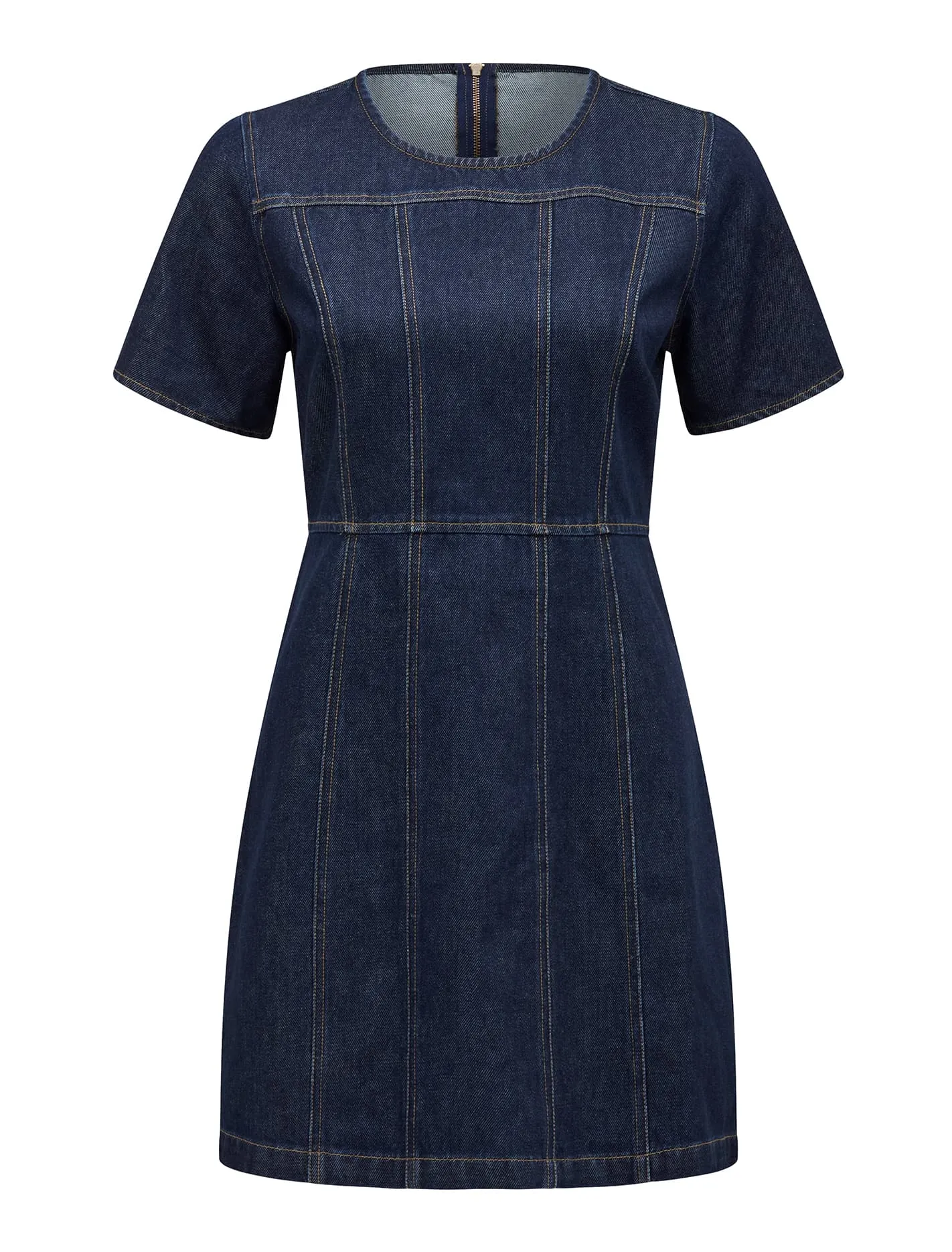 Bleu Shift Denim Dress