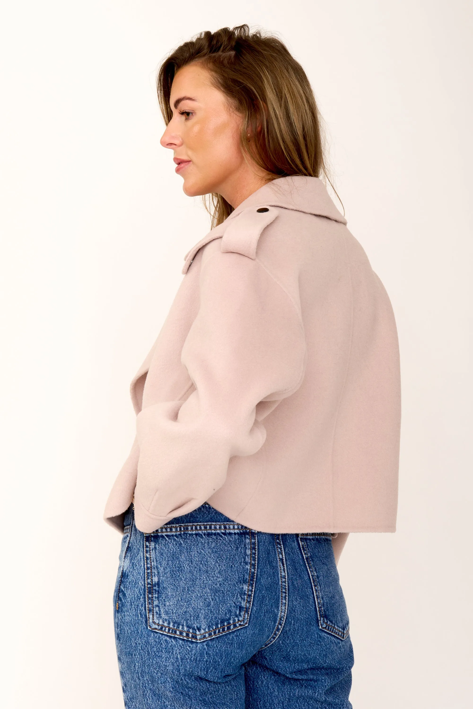 Cashmere and Wool Jacket Oversized