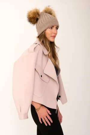 Cashmere and Wool Jacket Oversized