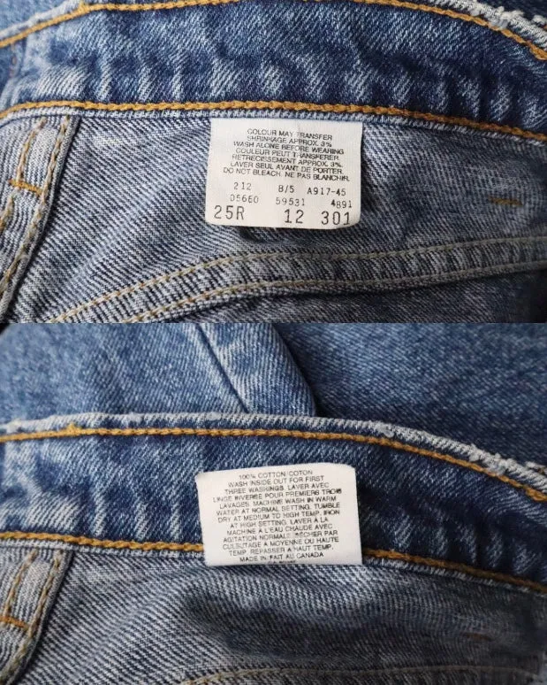 High Waisted Levi's Jeans (Small) 