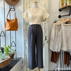 Indi & Cold // Jared Grey Striped Pants
