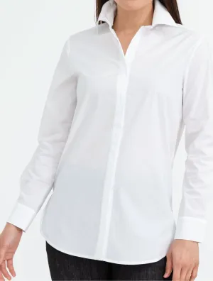 JAMES SHIRT IN STRETCH COTTON POPLIN