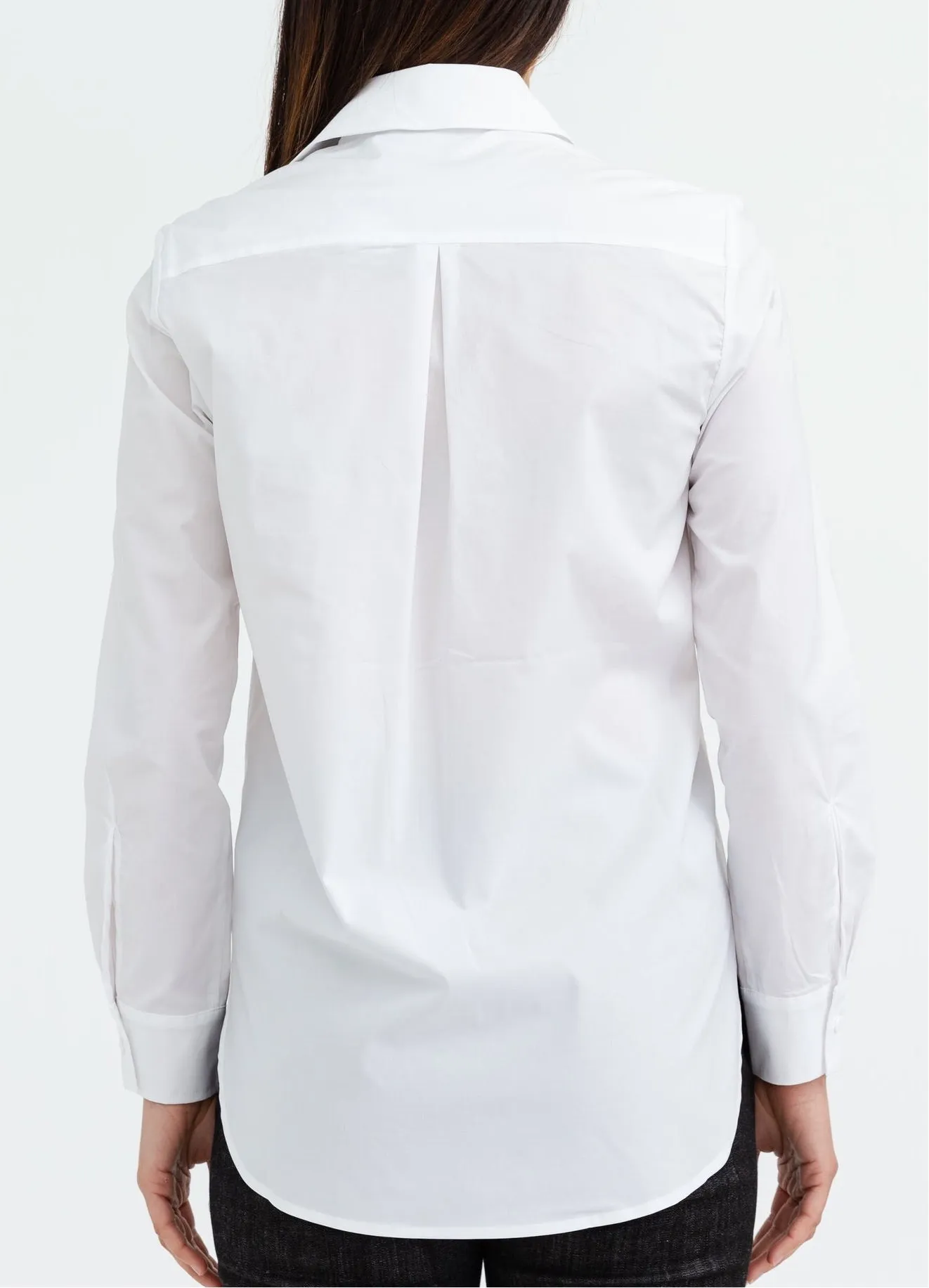 JAMES SHIRT IN STRETCH COTTON POPLIN