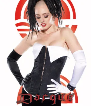 Ladies Brocade Corset with Cuff -Clearance