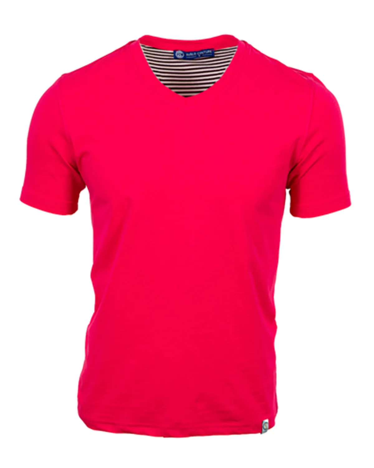 Luxury V Neck Tee - Pink