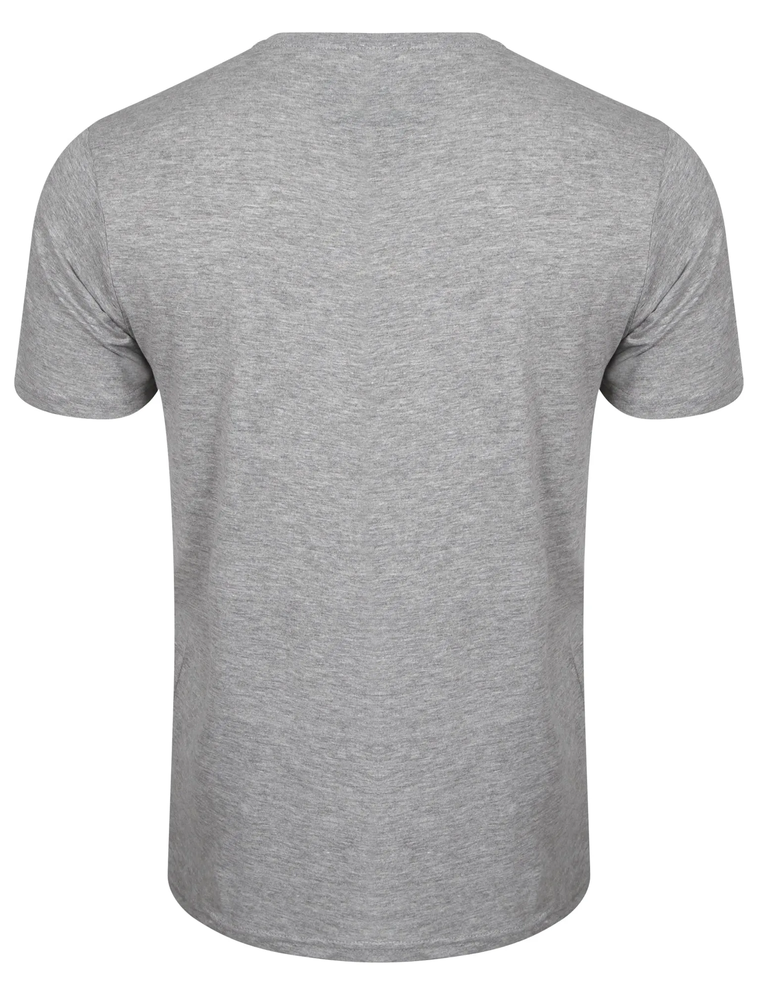 Marty Detroit Motorbike Print T-Shirt in Light Grey Marl - South Shore