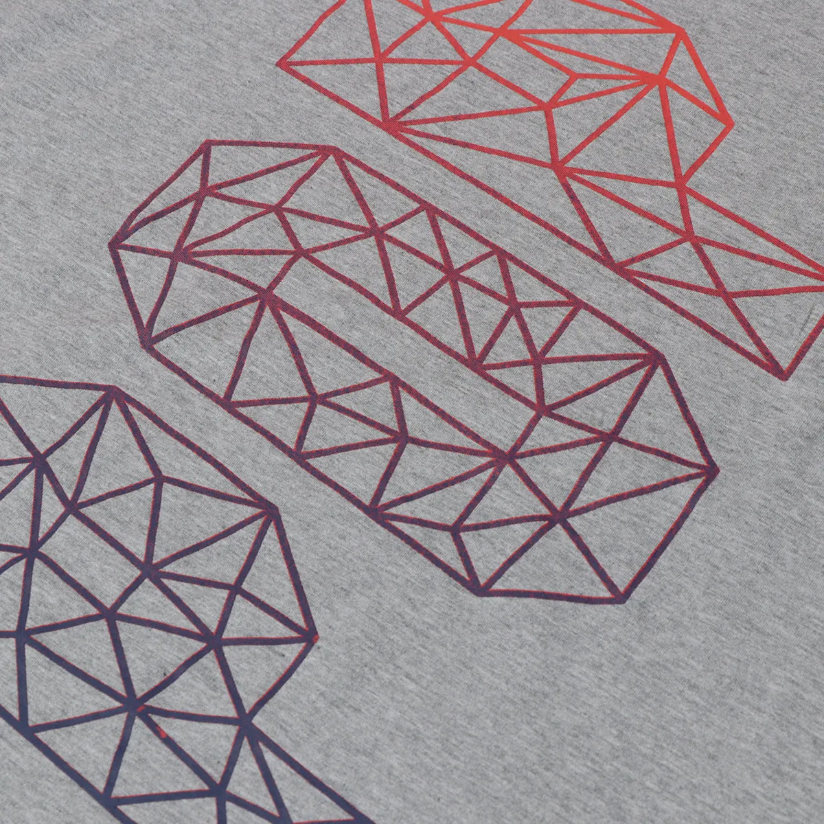 Men's Short Sleeve  Gradual Colour POP Digital Print T-Shirts