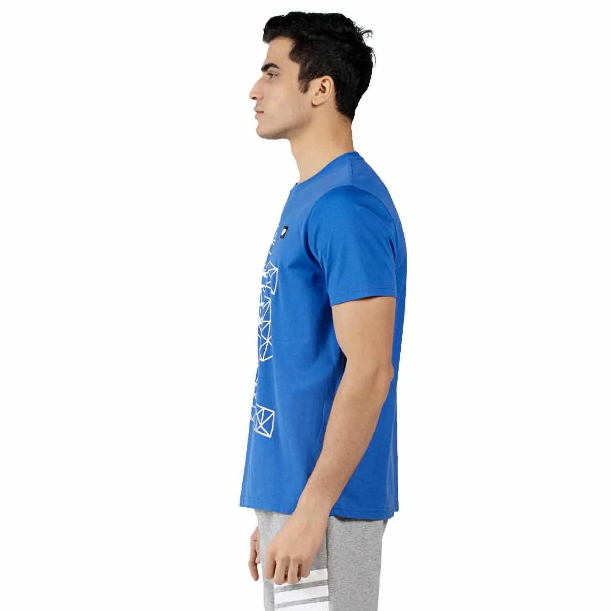 Men's Short Sleeve  Gradual Colour POP Digital Print T-Shirts