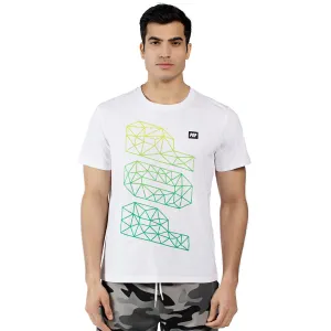 Men's Short Sleeve  Gradual Colour POP Digital Print T-Shirts