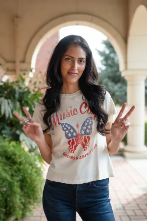 Music City Butterfly Tee