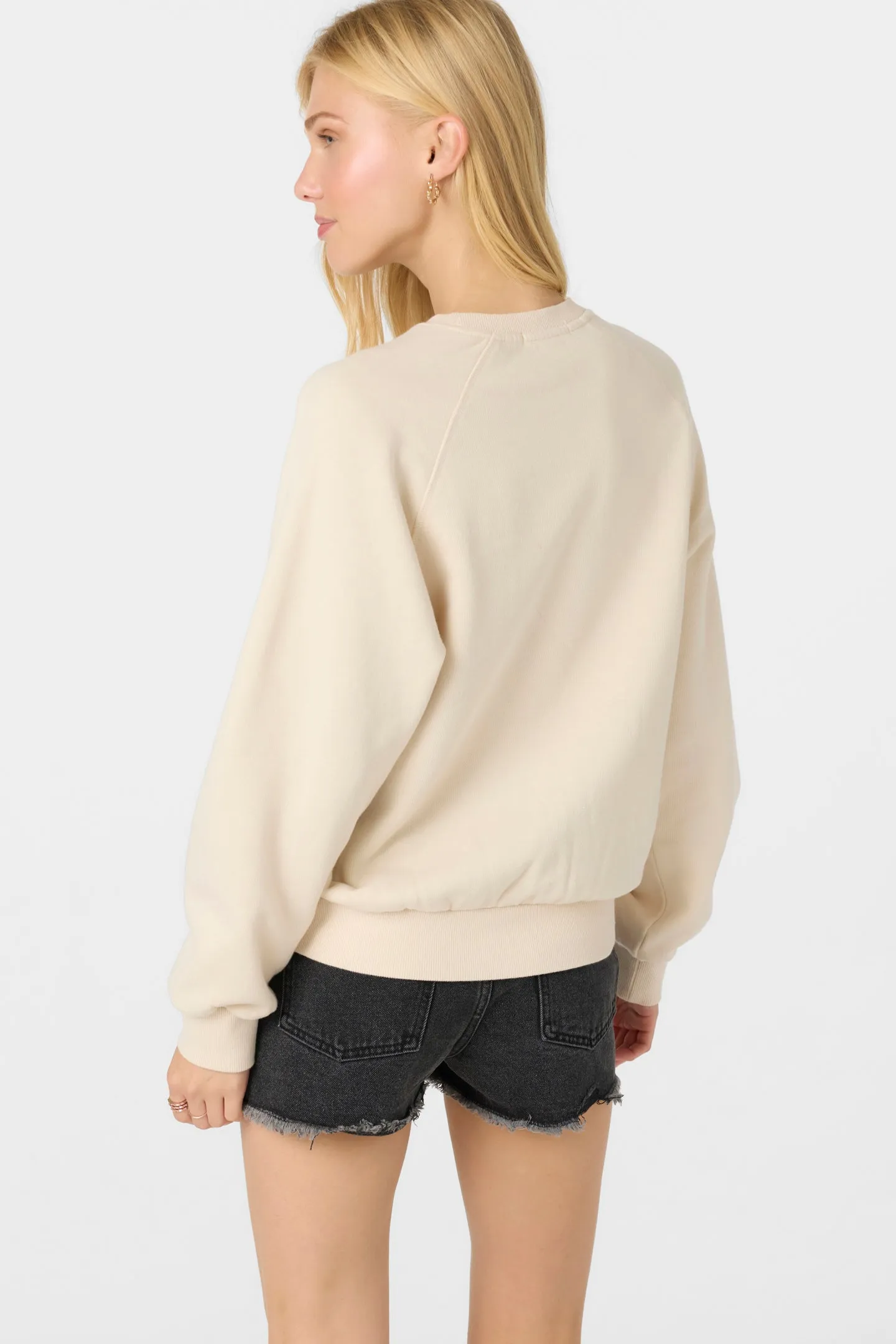 O'Neill BOARDWALK CREWNECK FLEECE - TAPIOCA
