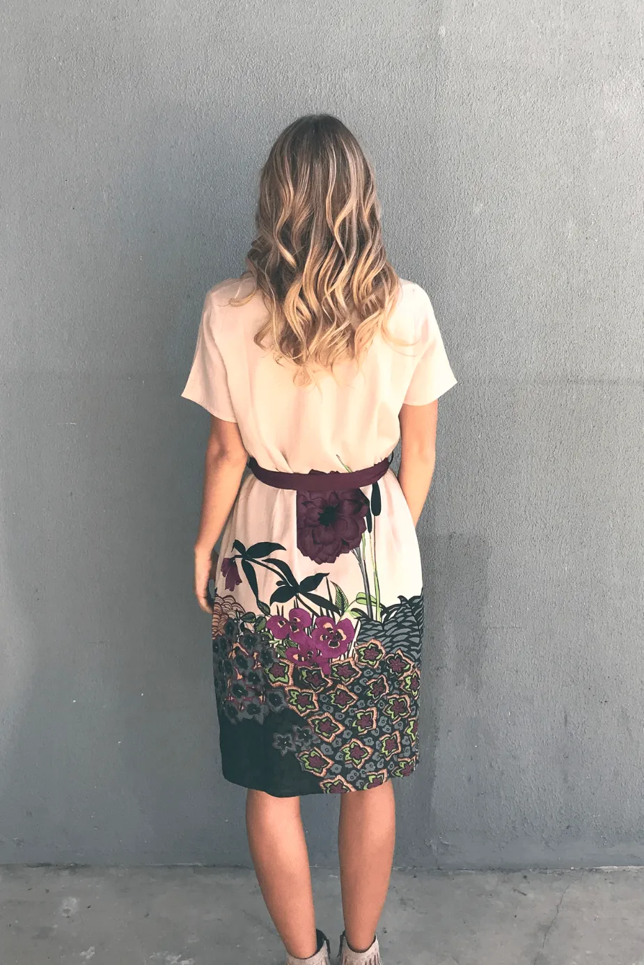 Pink Print - Flora Dress
