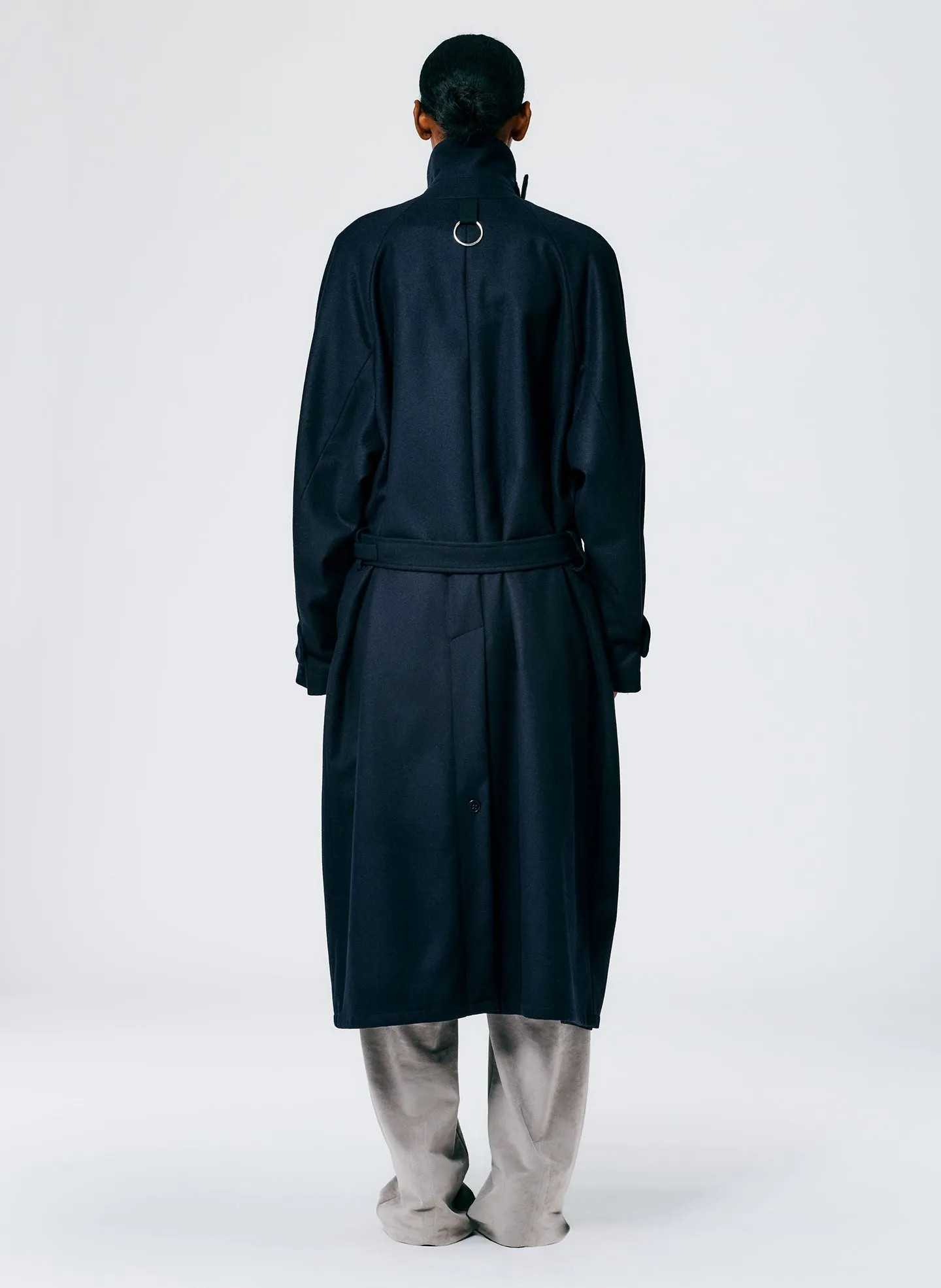 Recycled Featherweight Wool Cashmere Frank Coat
