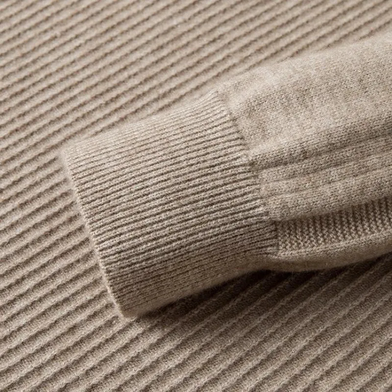 Refined Knit Half-Zip Sweater