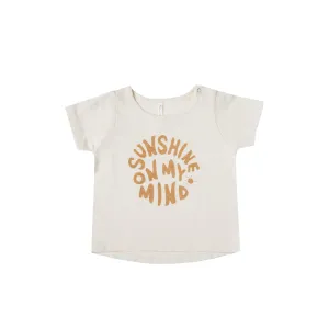 Rylee   Cru Sunshine on My Mind Basic Tee - Ivory