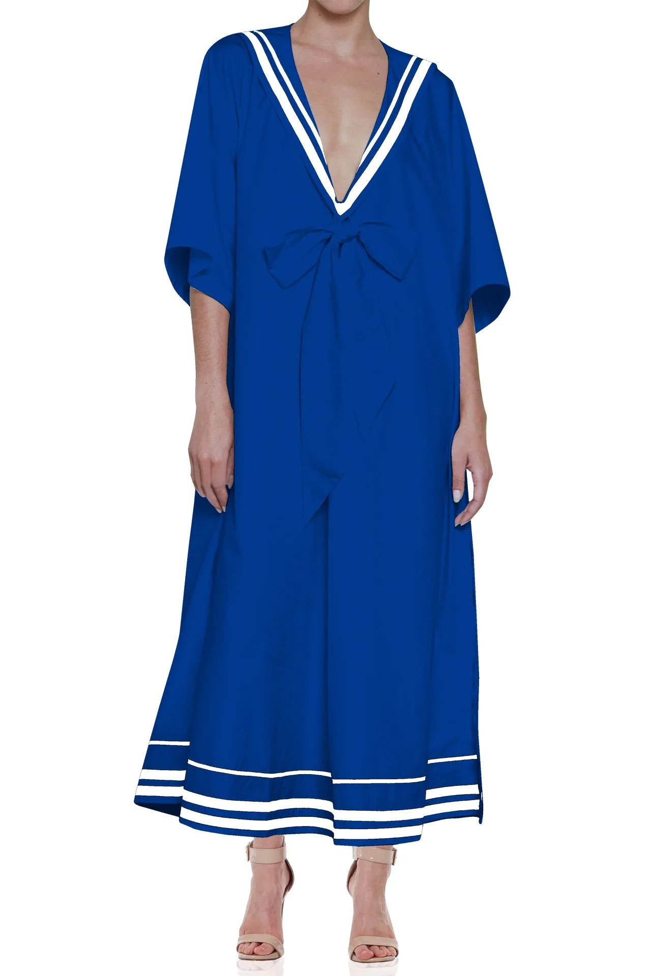Sailor Navy Blue Long Dress