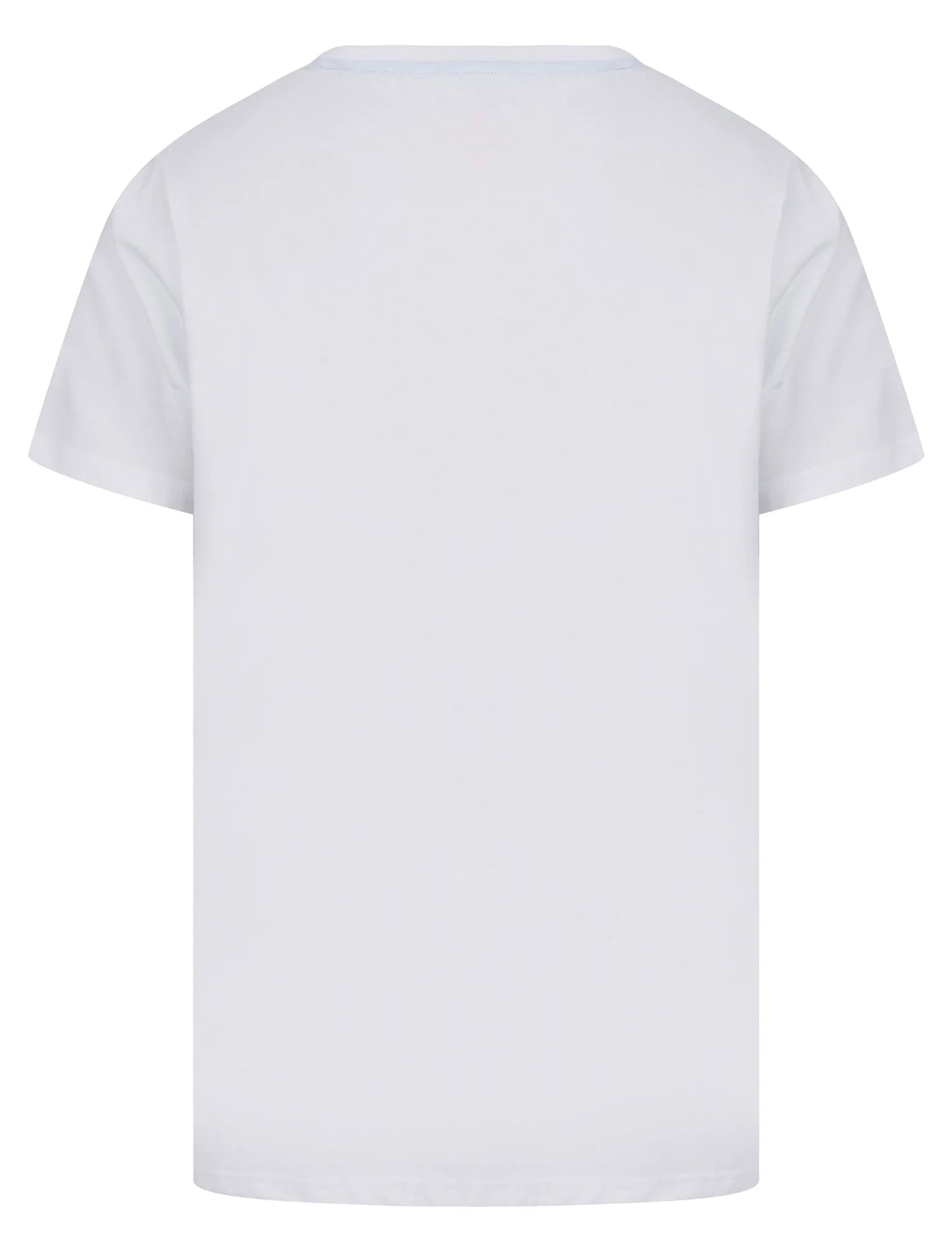 San Bridge Motif Cotton Jersey T-Shirt in Bright White - South Shore