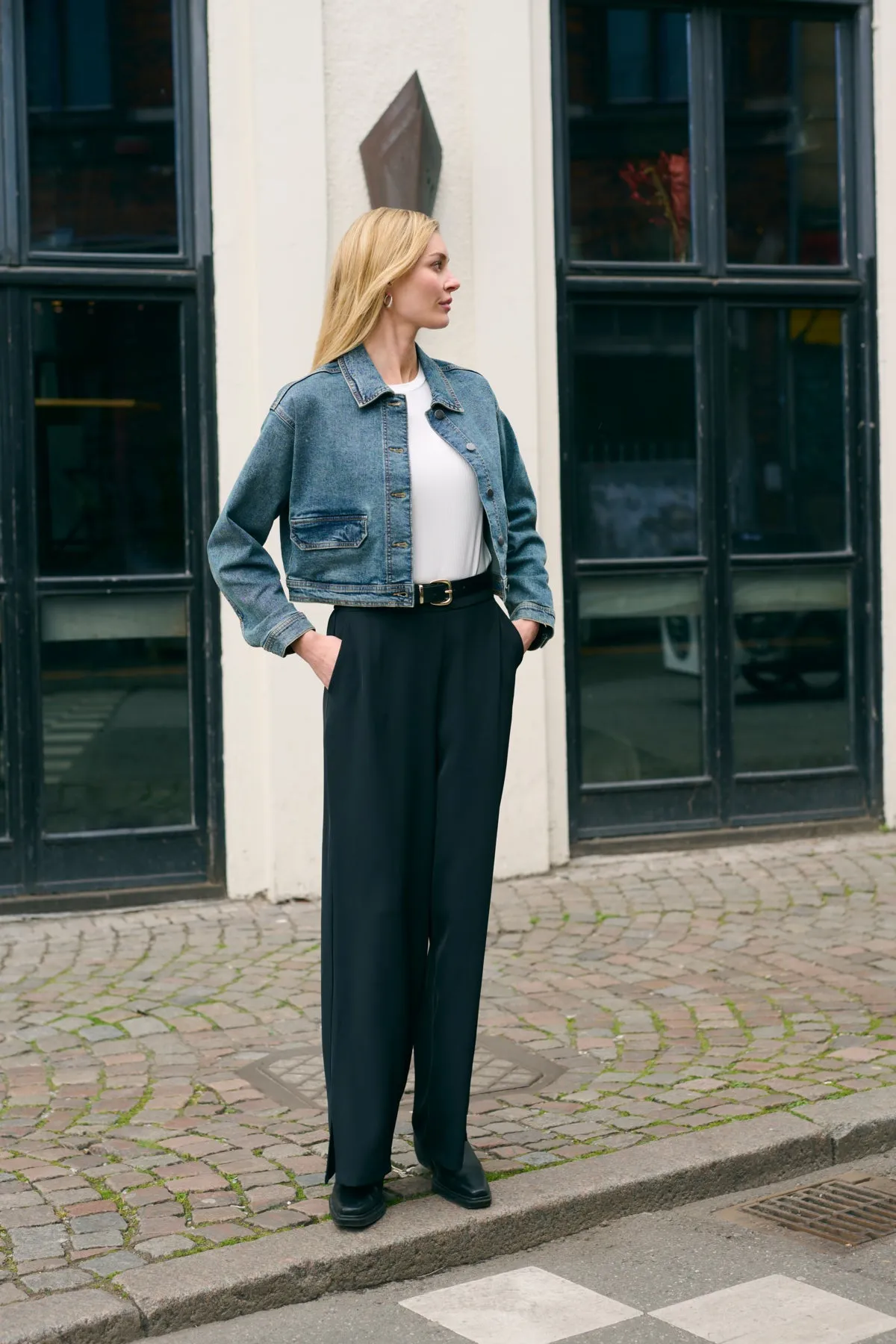 Signa High Waisted Wide Pants