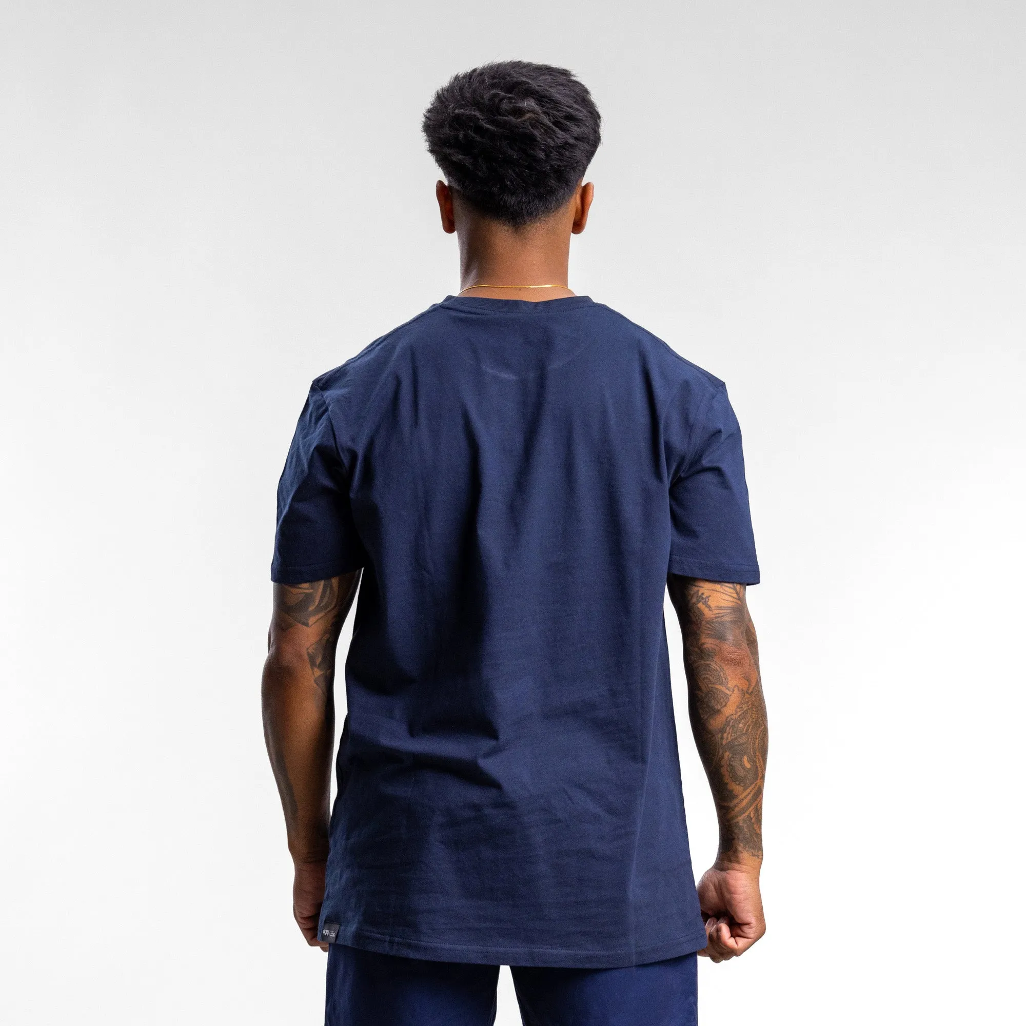 Speed 100 Block Tee Men's NAVY