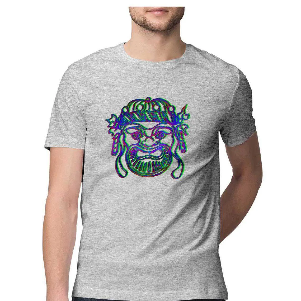 The Mask of the Aztec War General Men's T-Shirt