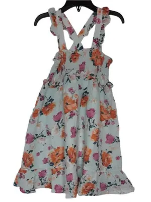 Toddler Ruffle Sundress - Soft Petals Floral - 466-S24