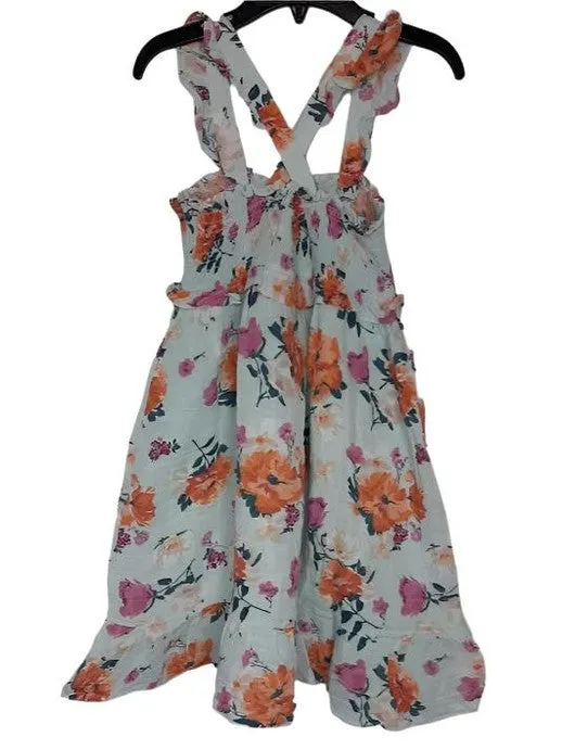 Toddler Ruffle Sundress - Soft Petals Floral - 466-S24