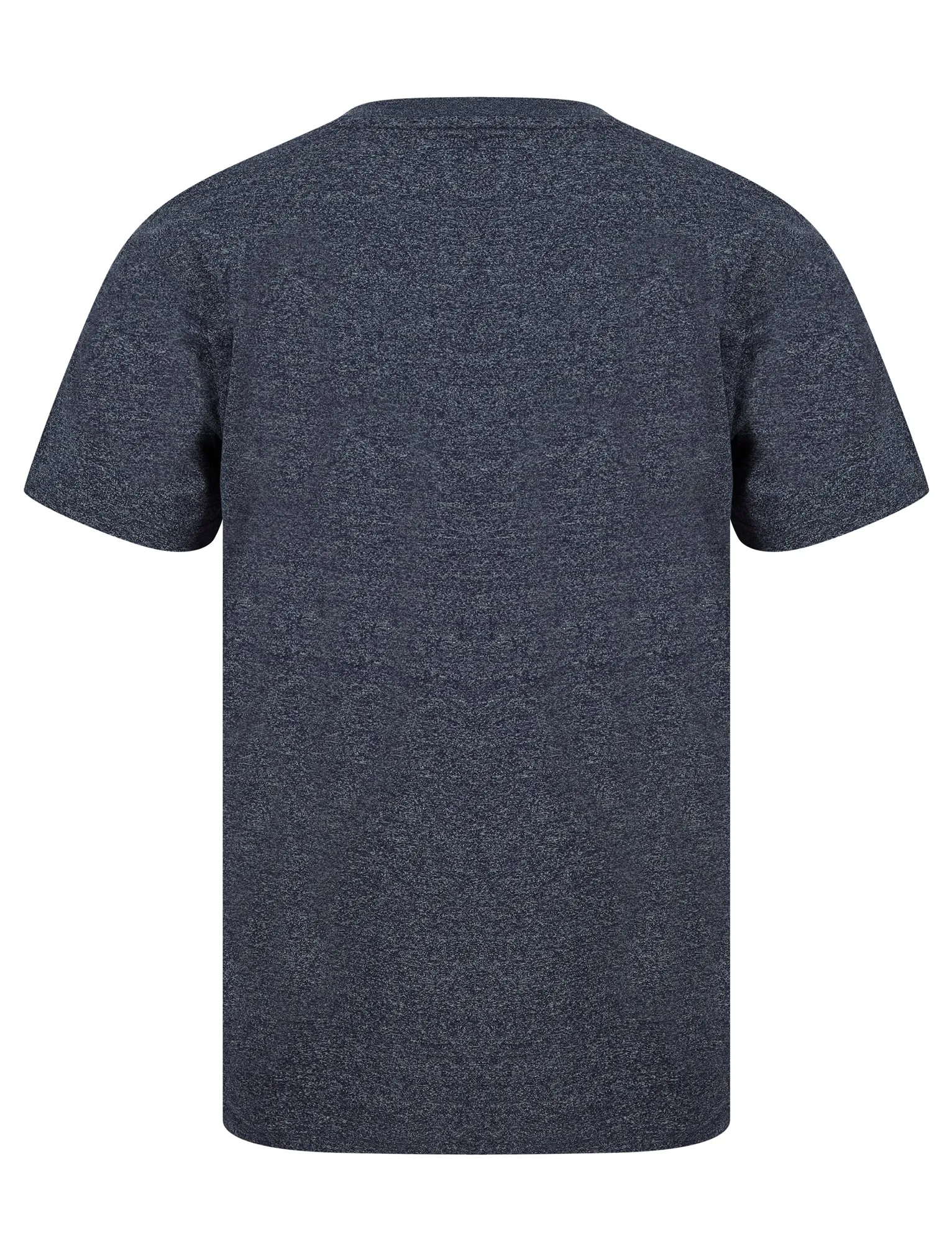 Underline Motif Cotton Jersey Grindle T-Shirt in Navy - Tokyo Laundry