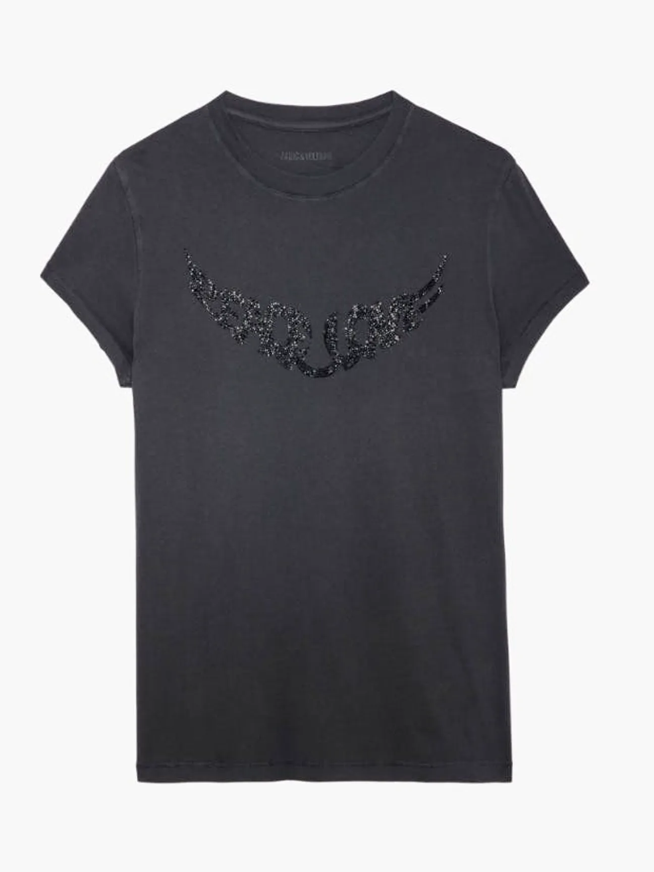 Walk Peace & Love Strass T-shirt