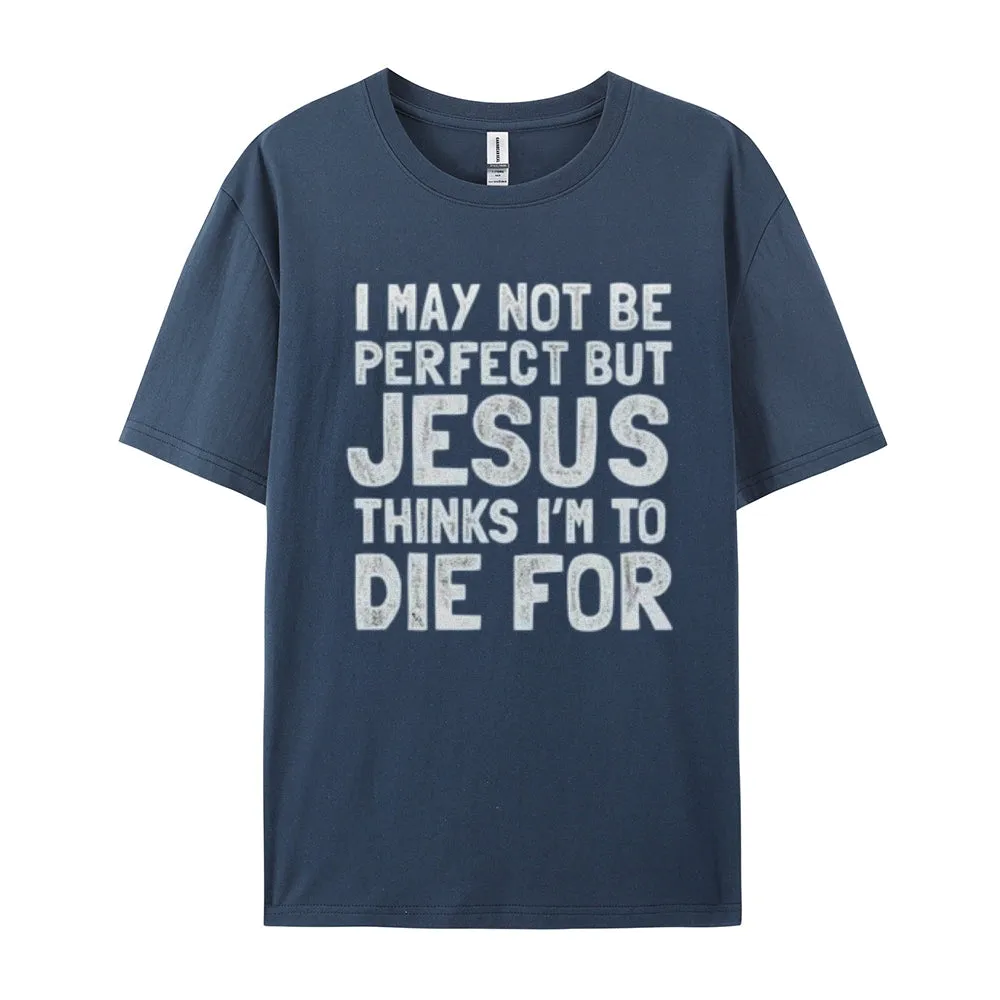 Women Jesus Letter Print Graphic T-shirt
