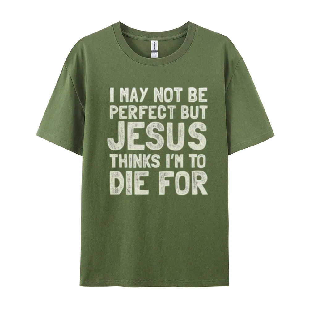 Women Jesus Letter Print Graphic T-shirt