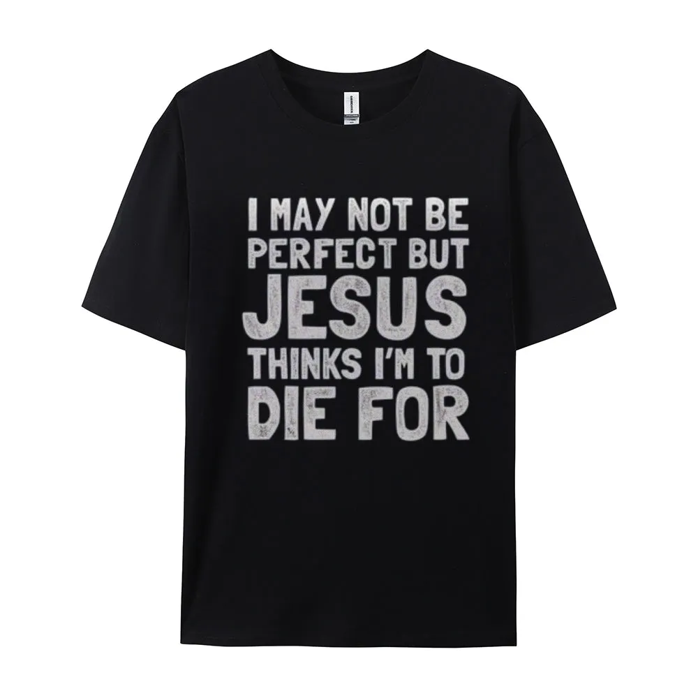 Women Jesus Letter Print Graphic T-shirt