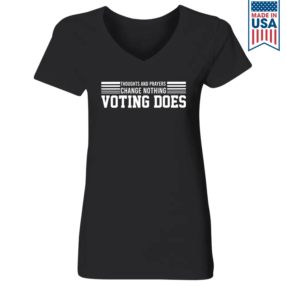 Women's V-neck T-shirt TSVB412