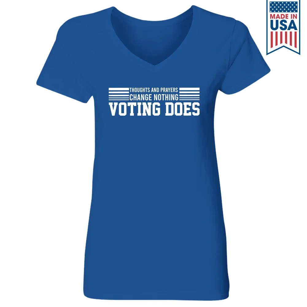 Women's V-neck T-shirt TSVB412