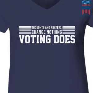 Women's V-neck T-shirt TSVB412