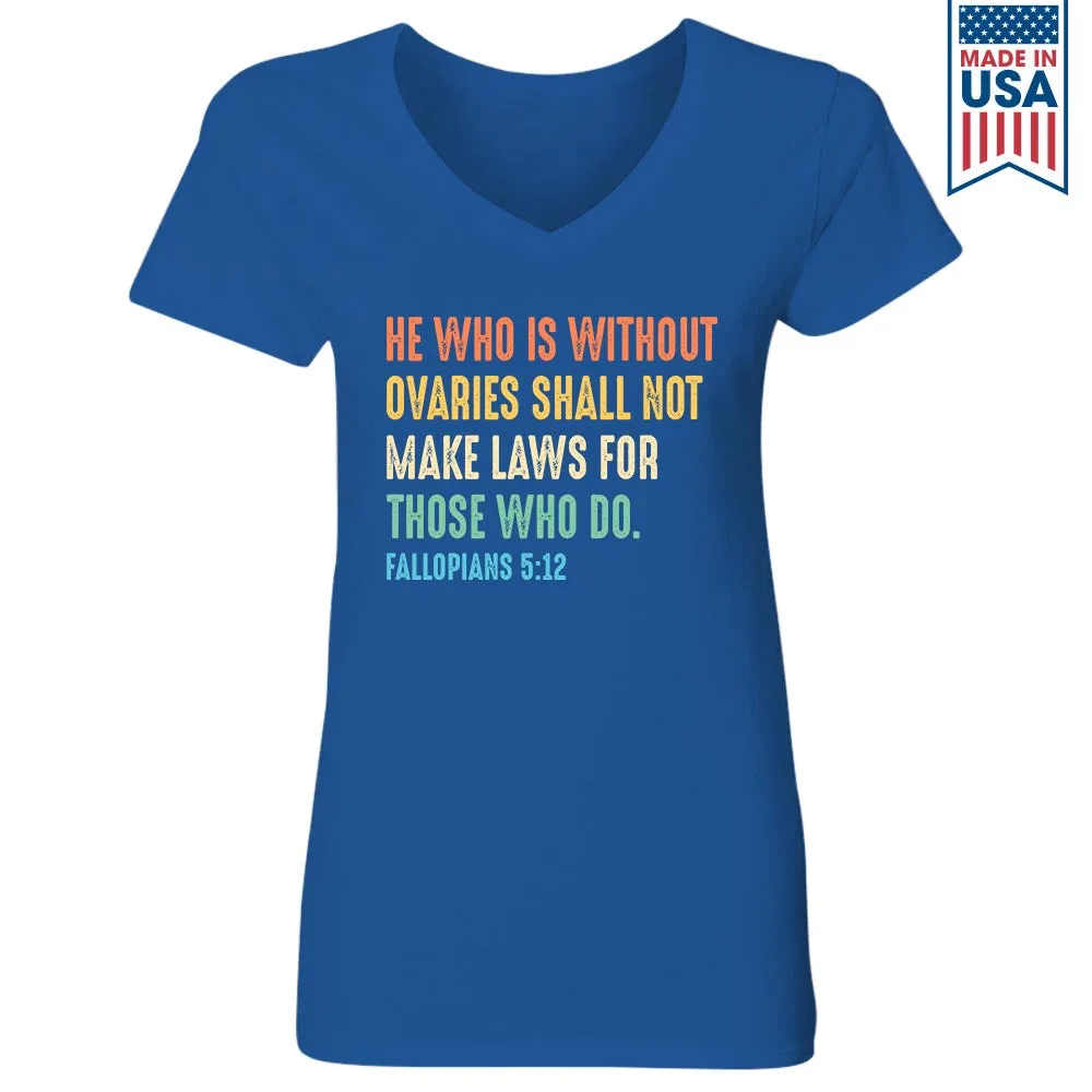 Women's V-neck T-shirt TSVB438