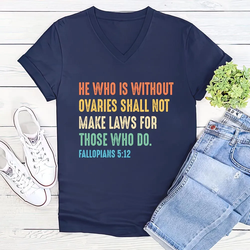Women's V-neck T-shirt TSVB438