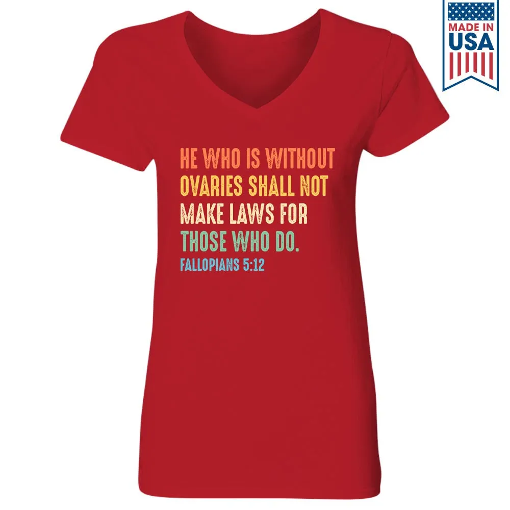 Women's V-neck T-shirt TSVB438