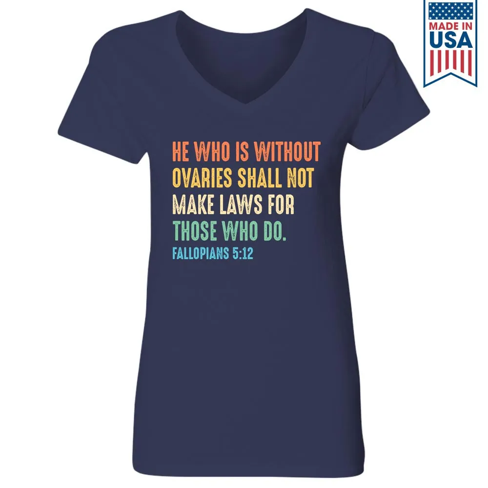 Women's V-neck T-shirt TSVB438