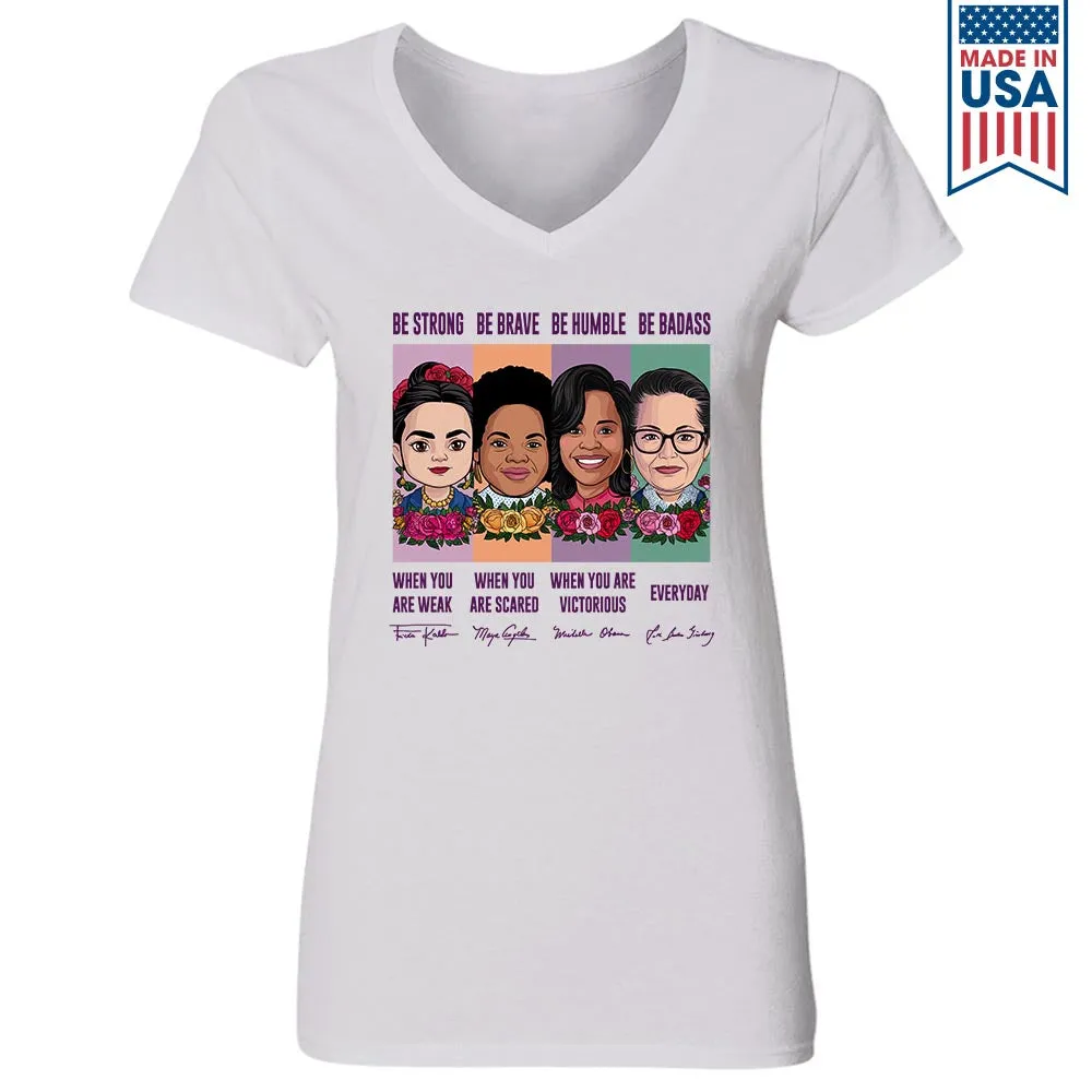 Women's V-neck T-shirt TSVW589