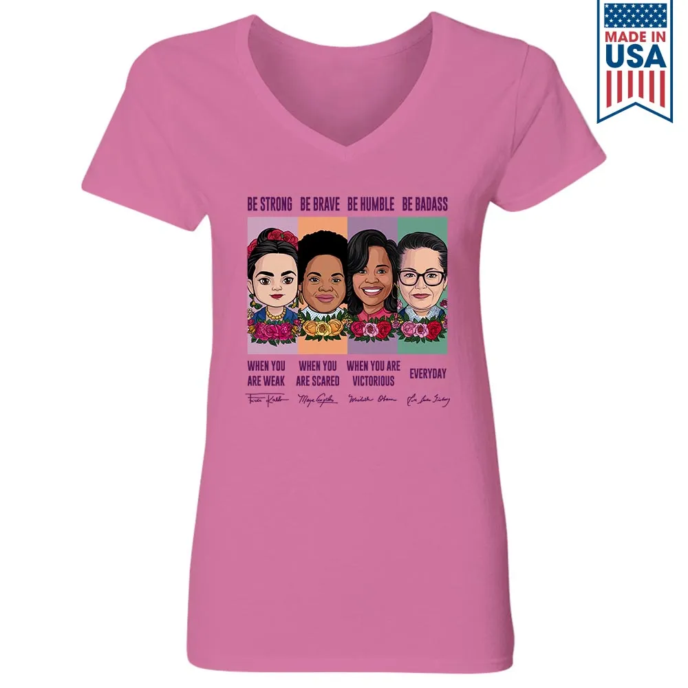 Women's V-neck T-shirt TSVW589
